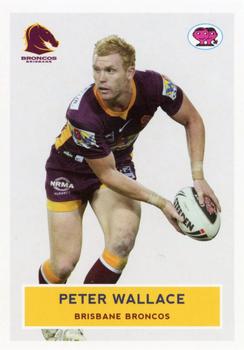 2010 Select Scanlens Retro #3 Peter Wallace Front